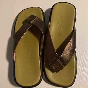 Louis Vuitton sandals/flip flops size 35 1/2
